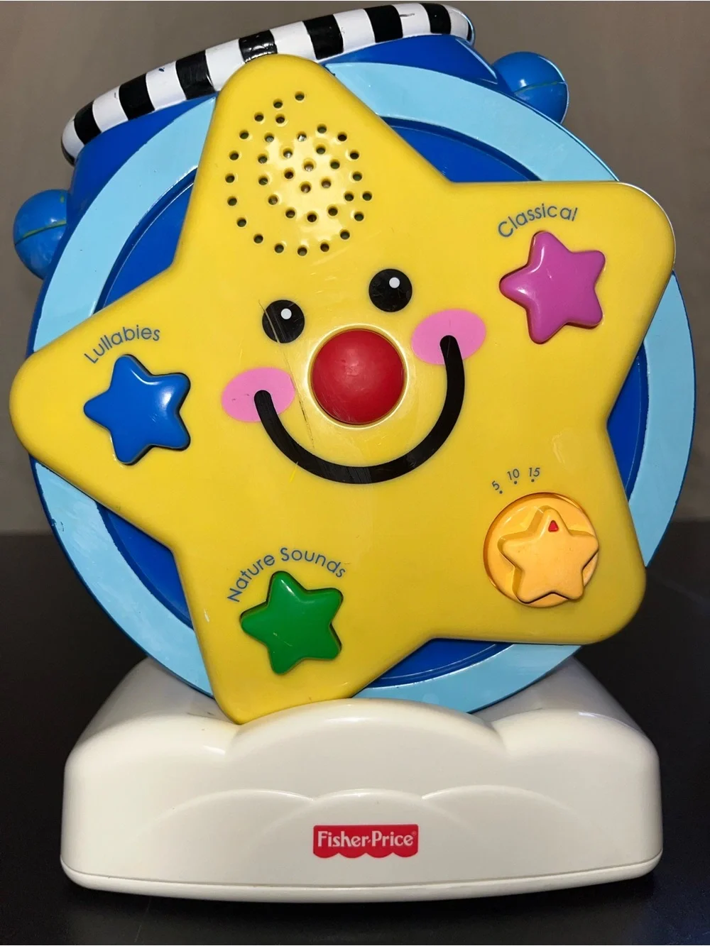 FisherPrice Miracles&Milestones SELECT-A-SHOW Soother w/ 1 Projection Card works